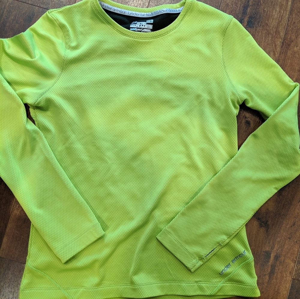 Under Armour coldgear running exercise shirt cold